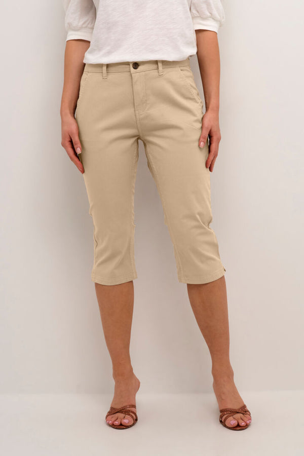 Culture Brita capri pants sand dune