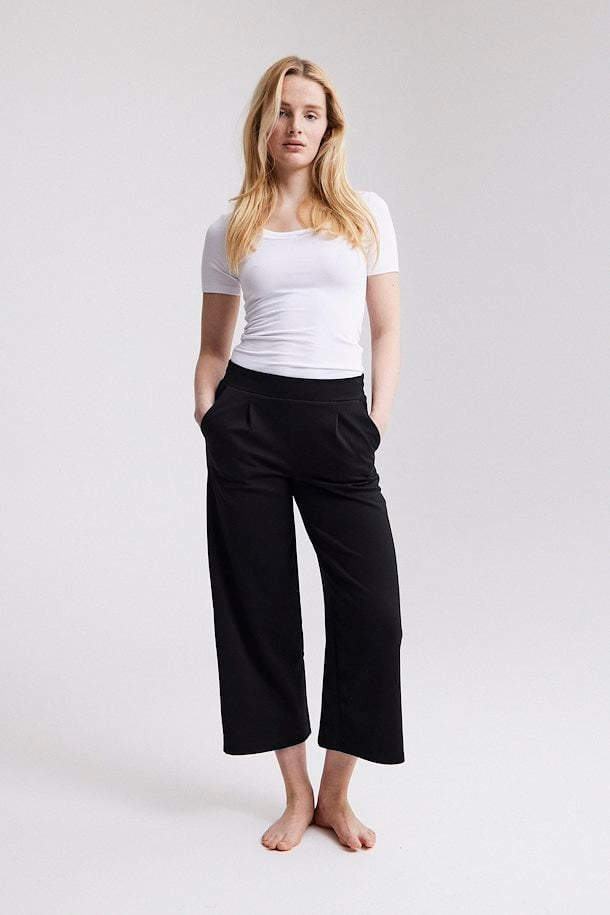 Ichi Kate Sus wide pants black