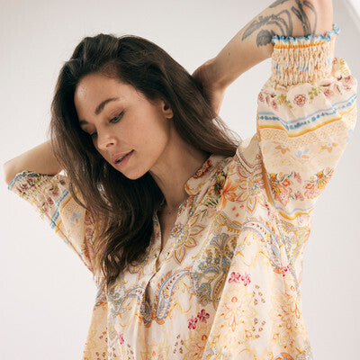 Allweek Ghita 3/4 smock sleeve dress