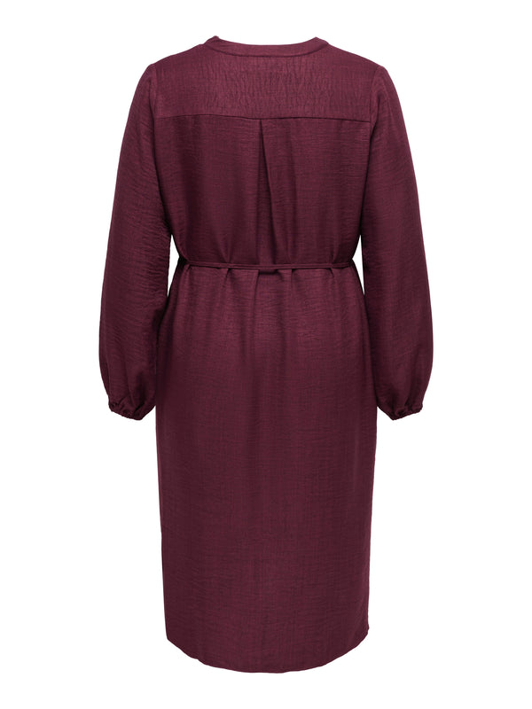 Only Carmakoma Bay dress bordeaux