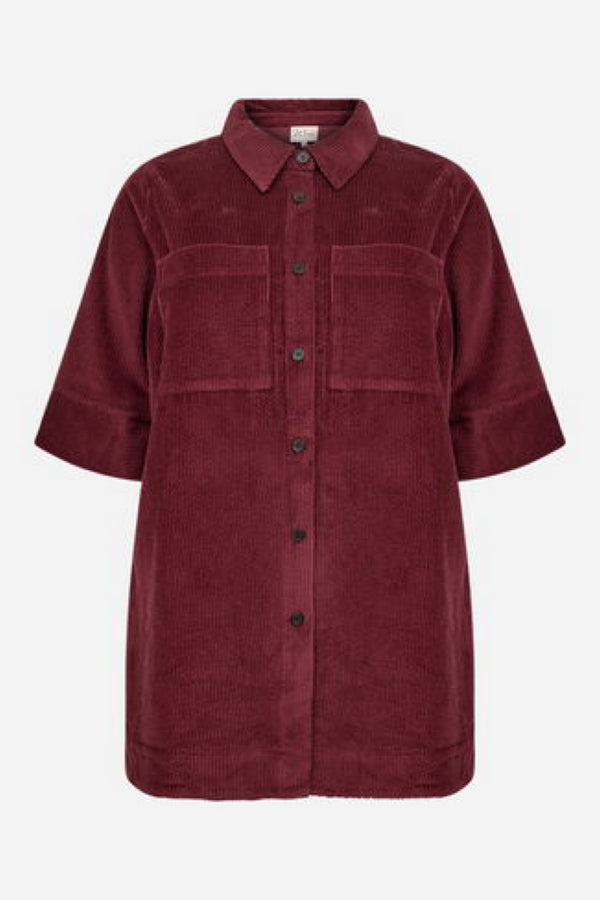 Wasabi Nadin shirt bordeaux