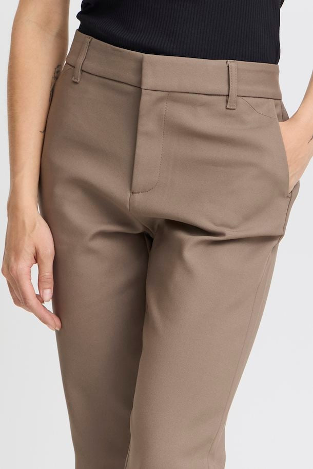 Pulz Bindy pants ankel skinny walnut