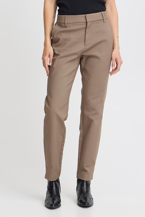 Pulz Bindy pants ankel skinny walnut