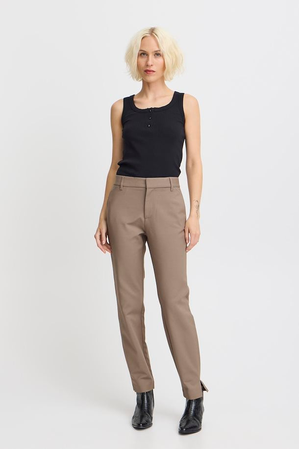 Pulz Bindy pants ankel skinny walnut