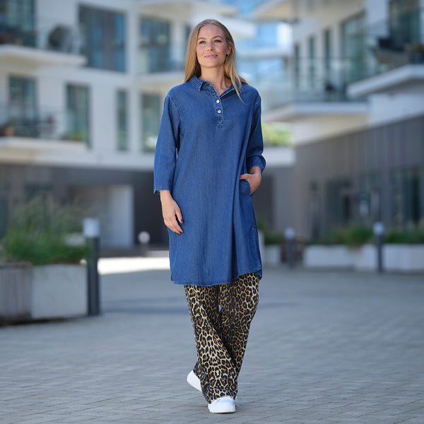 Prepair Ivy dress blue denim