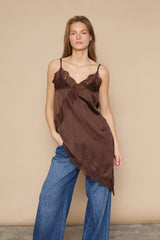 Love & Divine Top Brown
