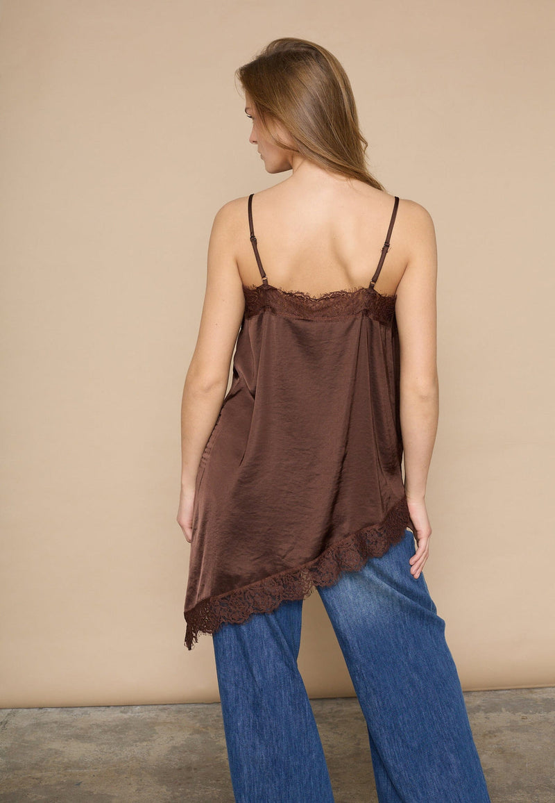 Love & Divine Top Brown
