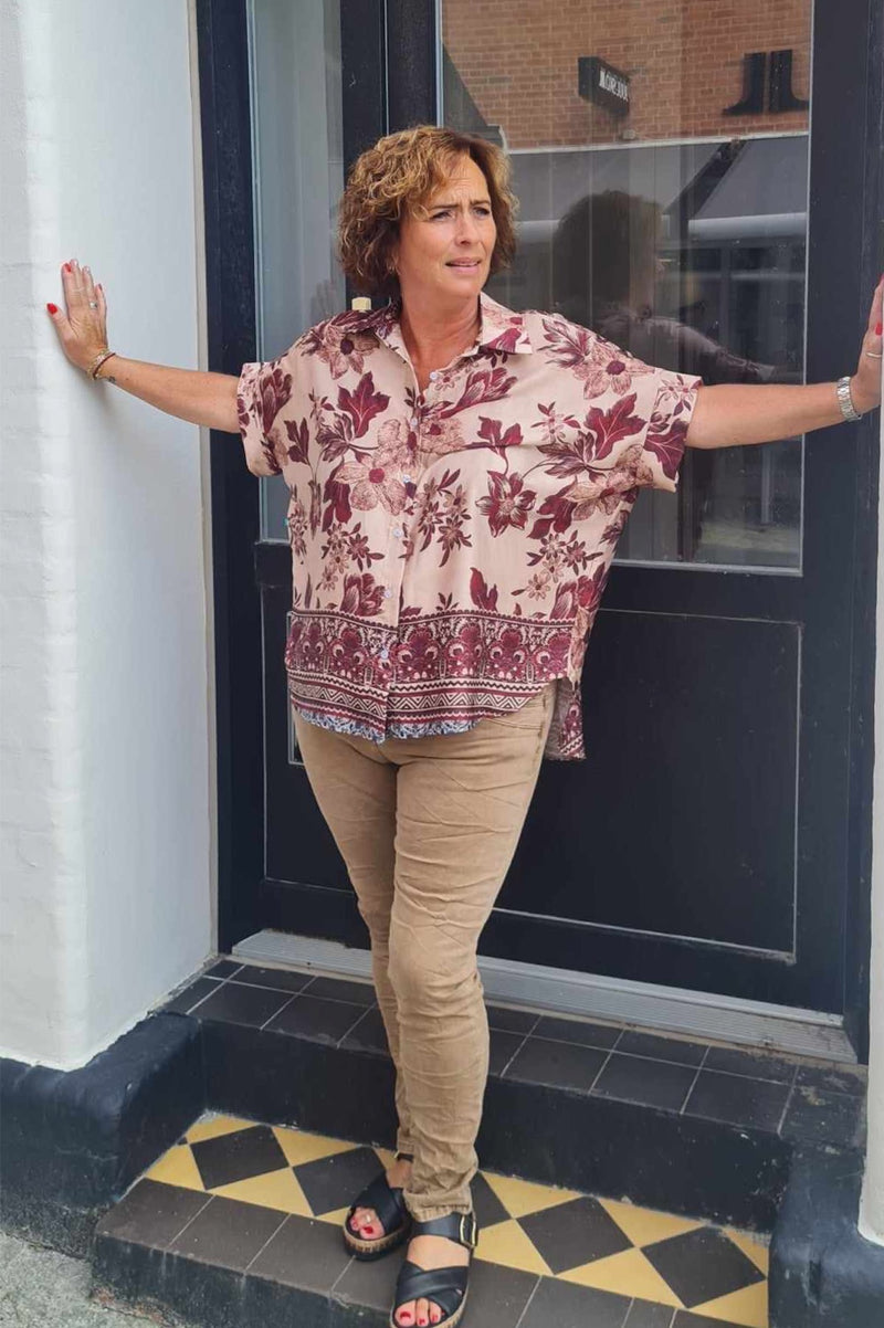 Define Ida Blouse Sand