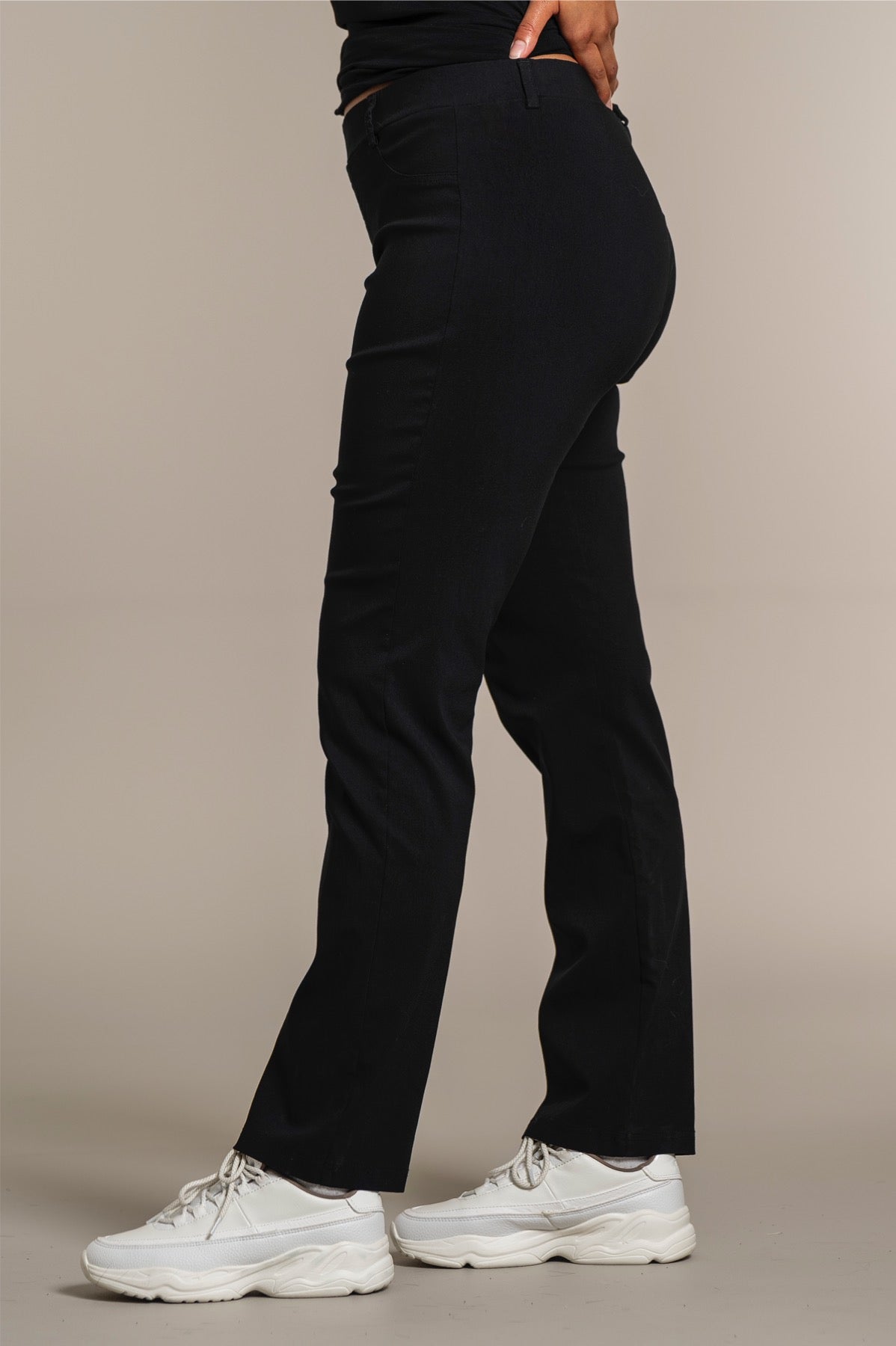 Sandgaard Copenhagen bengalin wide pants black – joe joe