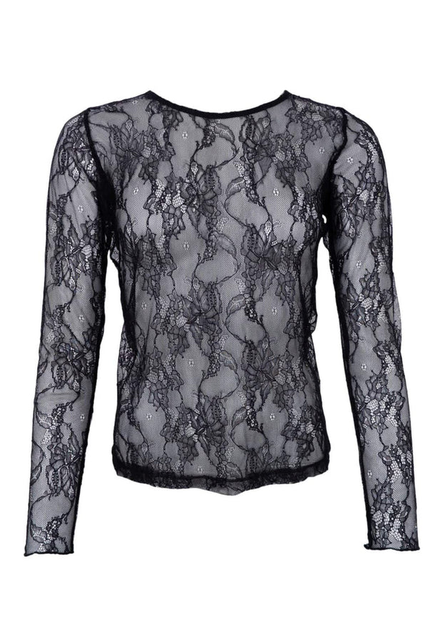 Black Colour Lara blouse black