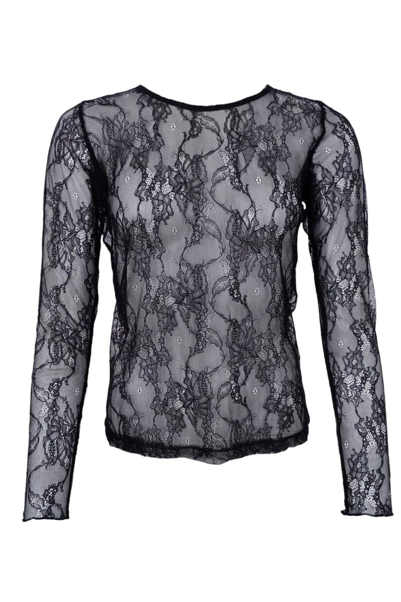 Black Colour Lara blouse black