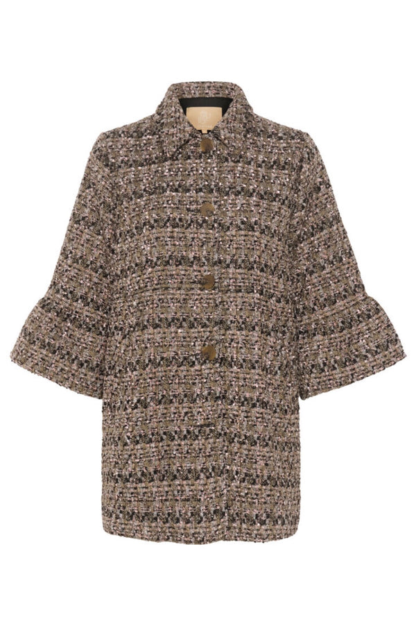 Culture Gina Jacket Black Check