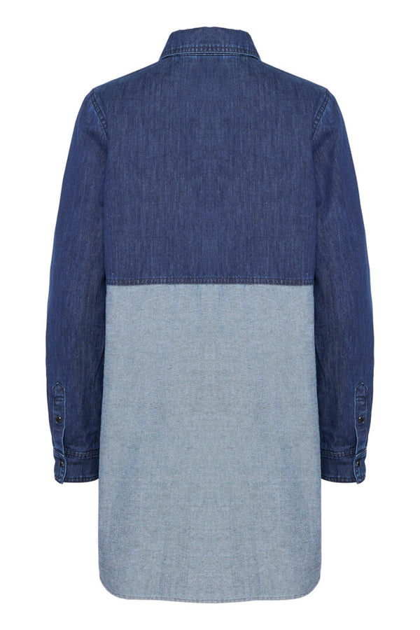 Pulz Sylvie denim shirt