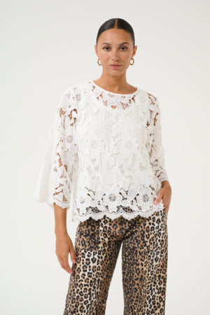 Culture Meja Blouse hvid