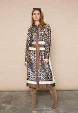 Love & Divine love1394 dress brown leo