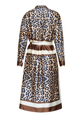 Love & Divine love1394 dress brown leo