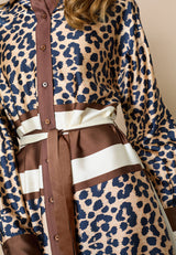 Love & Divine love1394 dress brown leo