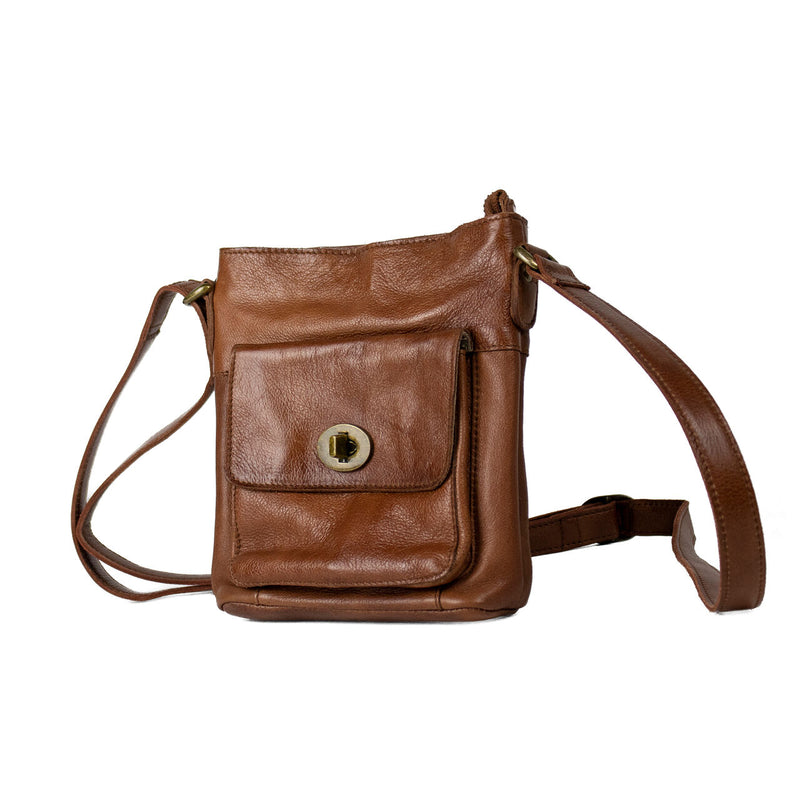 Re:designed Kay mini skindtaske walnut