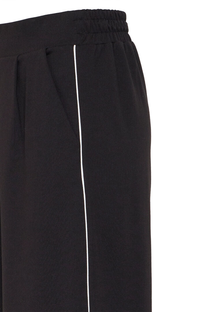 Ichi Kate Pip Pant Wide Black