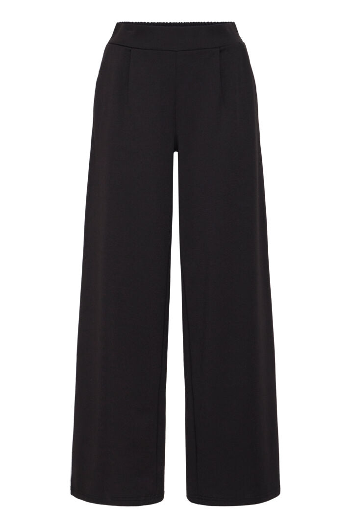 Ichi Kate Pip Pant Wide Black