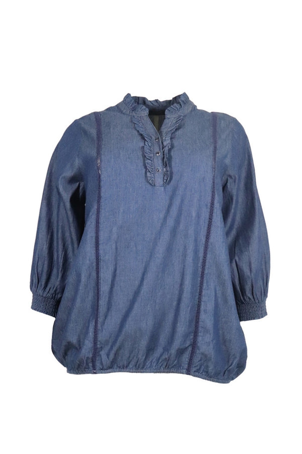 Cassiopeia Kimmine Blouse Blue Denim