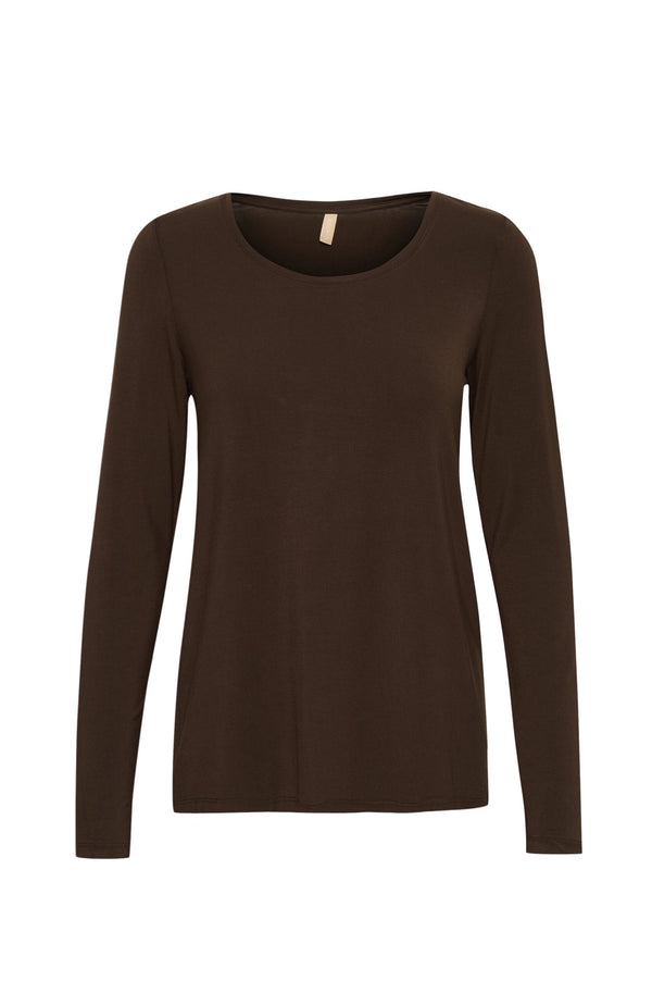 Culture Poppy t-shirt brun