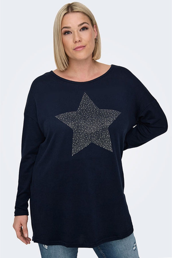 Only Carmakoma Malba top black