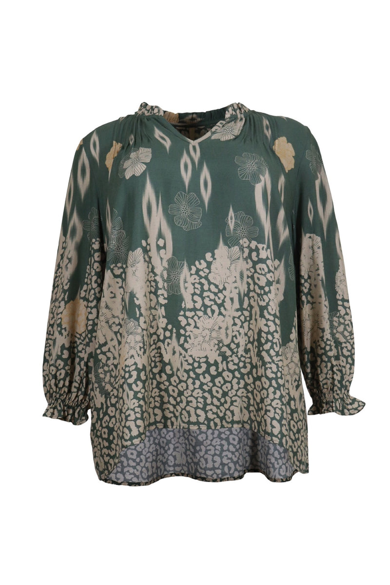 Cassiopeia Laurina blouse olive