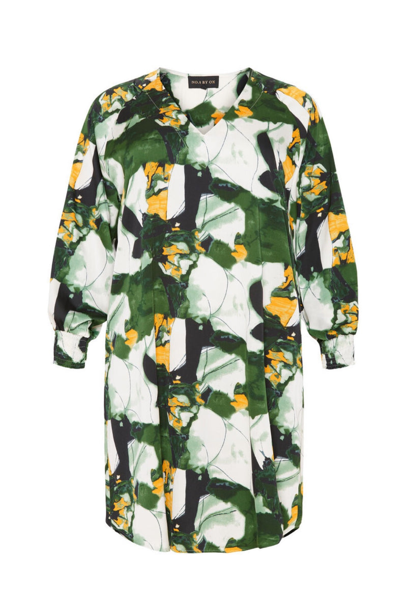 No. 1 by OX loose V-neck dress