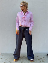 Gaspar Madison Shirt pink stripe