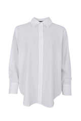 Black Colour Starry simili shirt white