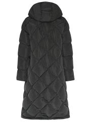 Etage quilt jakke sort