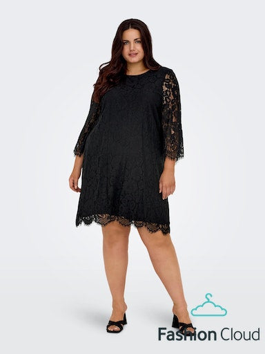 Only Carmakoma  Adia lace dress black