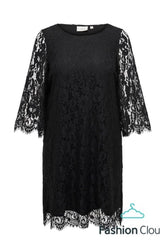 Only Carmakoma  Adia lace dress black