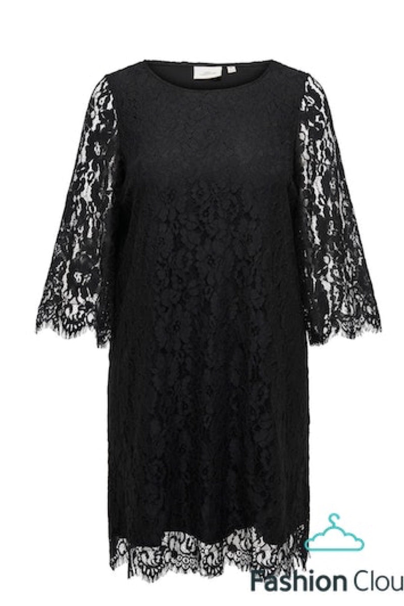 Only Carmakoma  Adia lace dress black