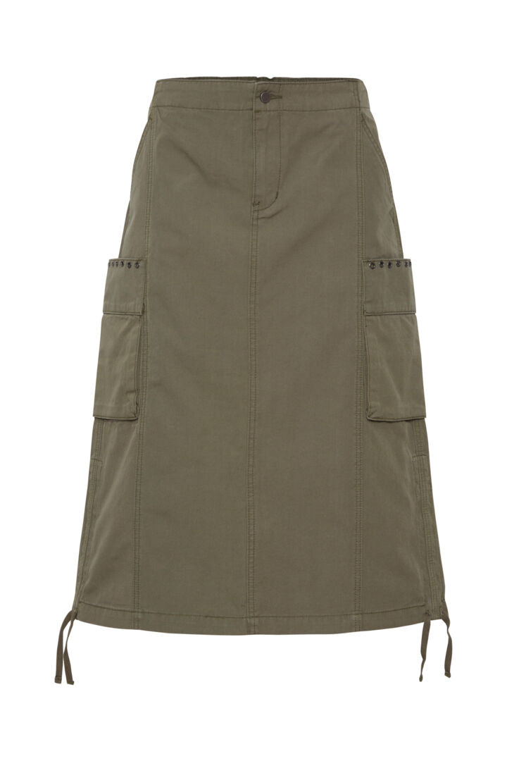 Pulz Lina skirt oliven