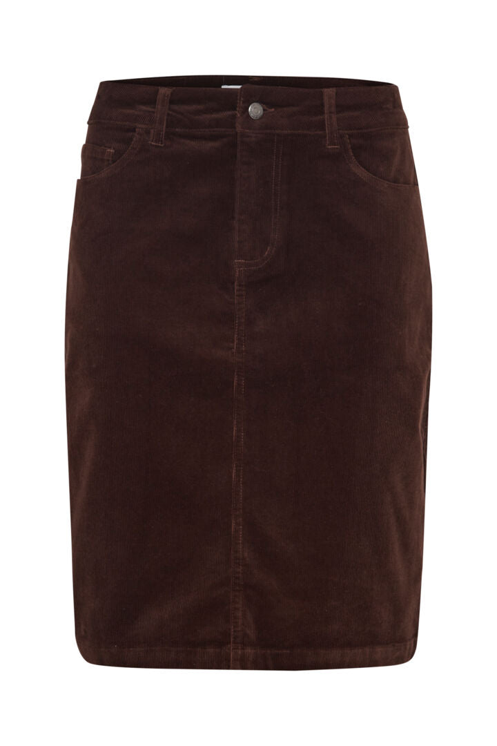 Pulz Mila short skirt brun