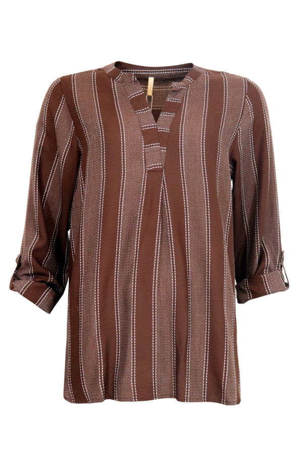 Ofelia Simi blouse brown