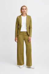 Ichi Kate blazer green moss