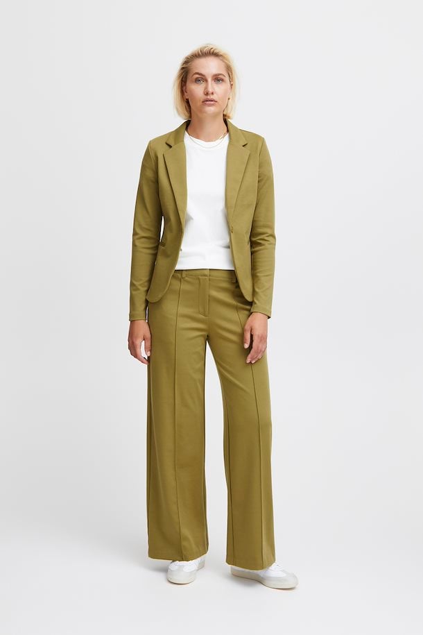 Ichi Kate blazer green moss