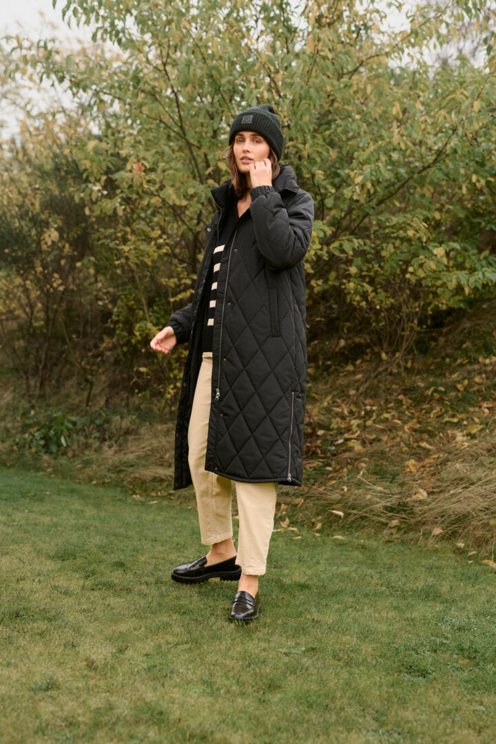 Kaffe Lindsay quilt coat black