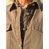 Gaspar Memphis dress taupe