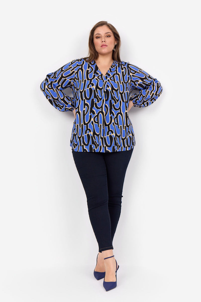 Wasabi Valera 1 blouse blue