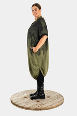 GOZZIP Kara dress olive