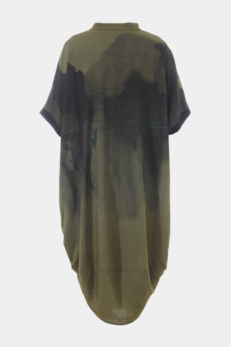 GOZZIP Kara dress olive
