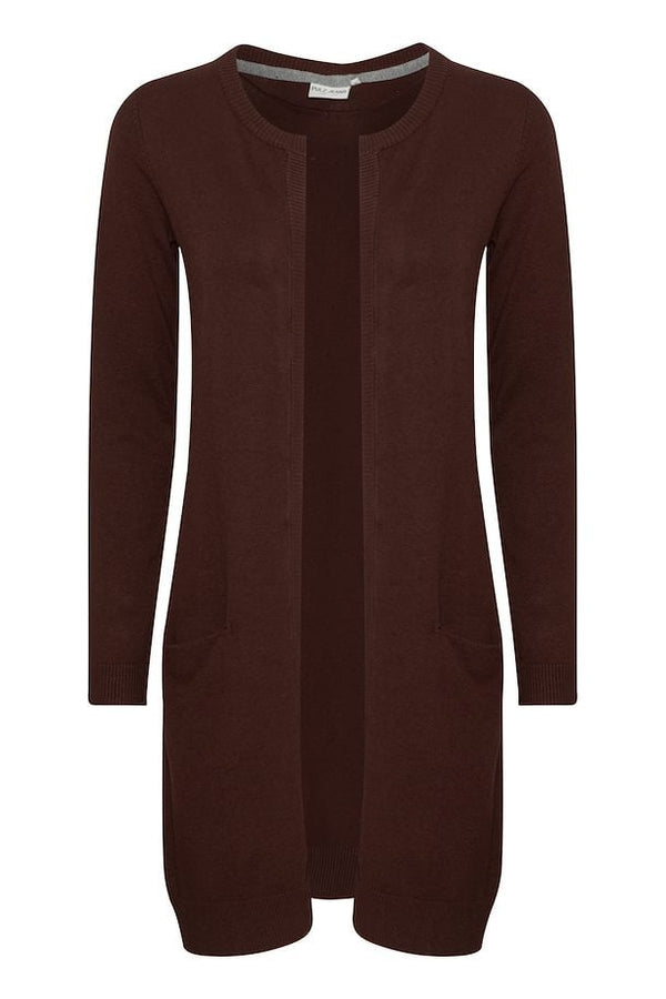 Pulz Sara long cardigan java