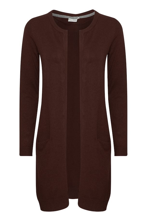 Pulz Sara long cardigan java