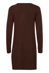 Pulz Sara long cardigan java
