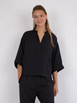 Neo Noir Luma blouse black