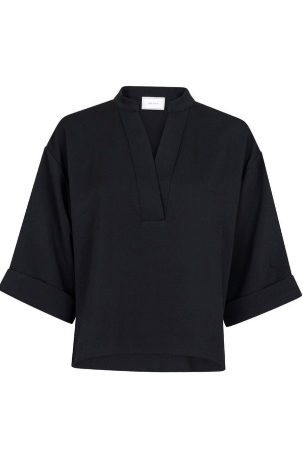 Neo Noir Luma blouse black